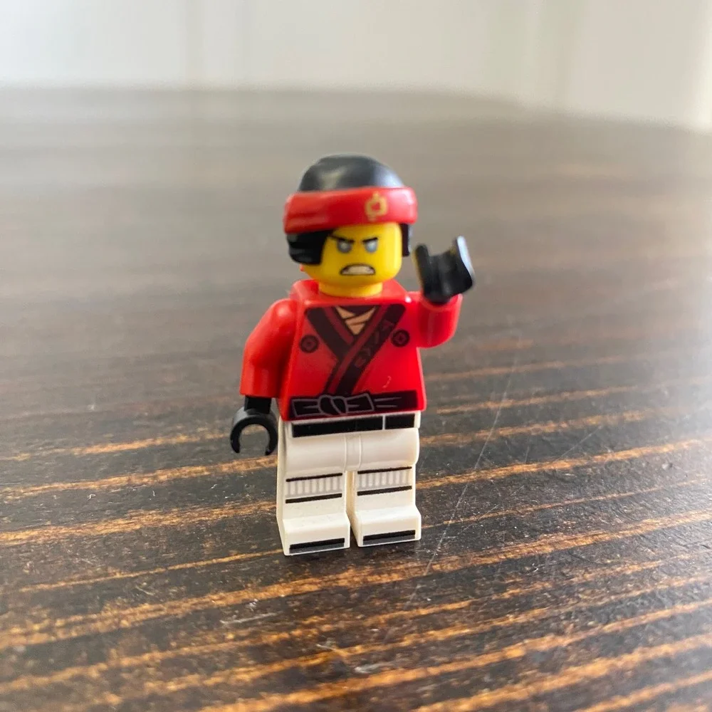 LEGO Ninjago Kai Minifigure Training Gi Legacy Red White‎ njo492